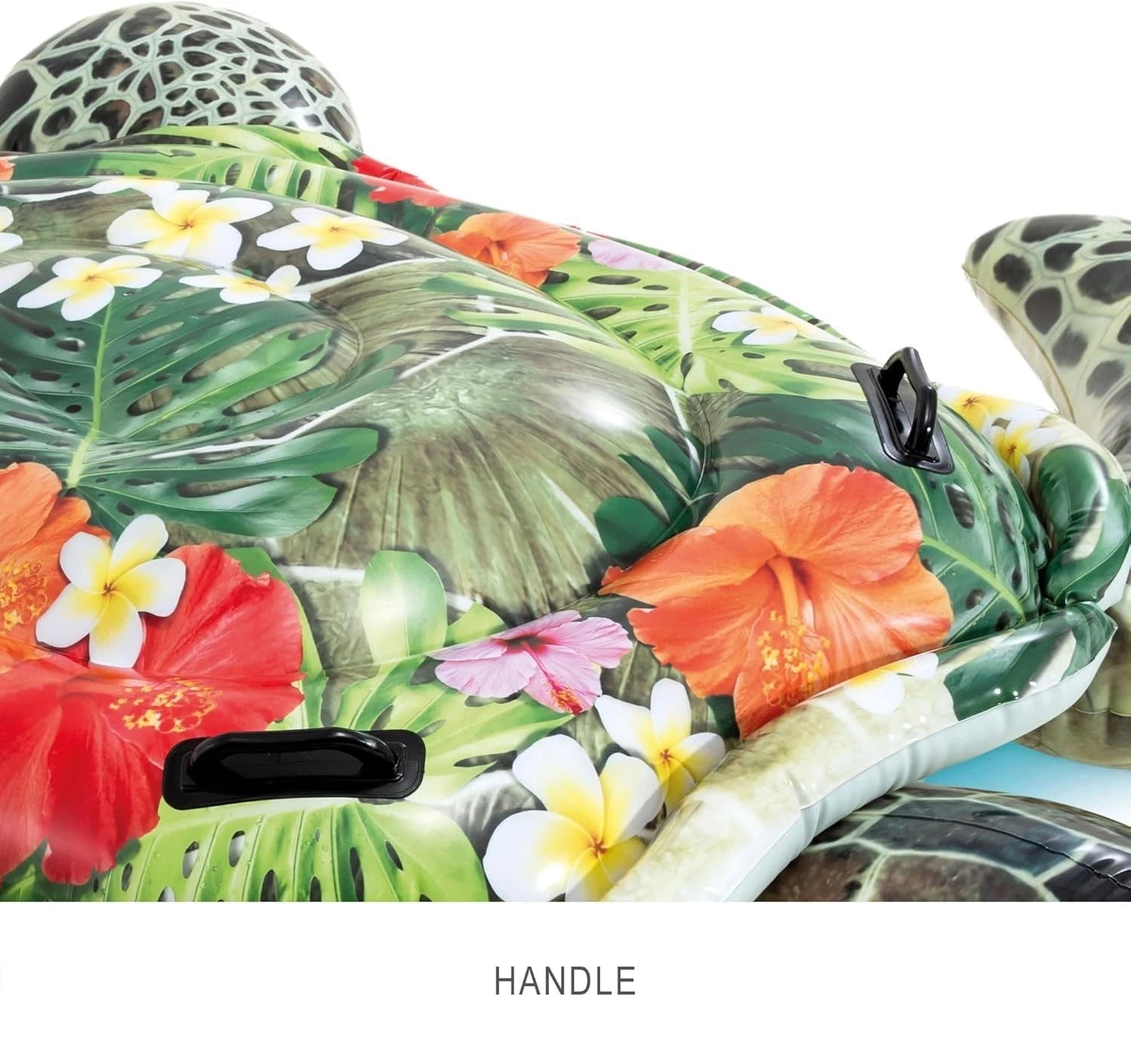Intex Sea Turtle Inflatable Swimming Pool Float Ride On Realistic Print