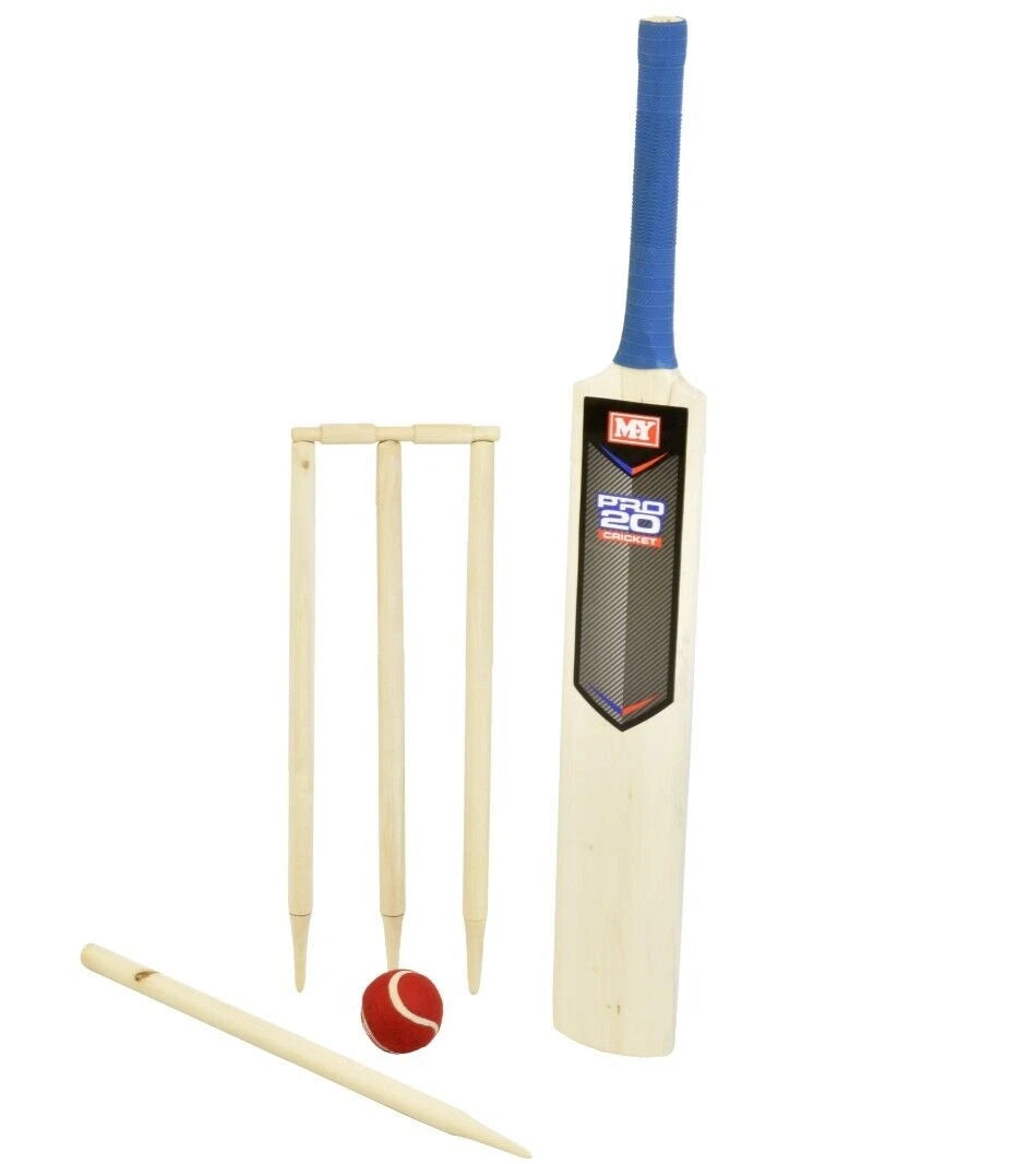 Cricket Set Size 5 Garden Outdoor Beach Game Kids Children Bat Ball Stumps Sets