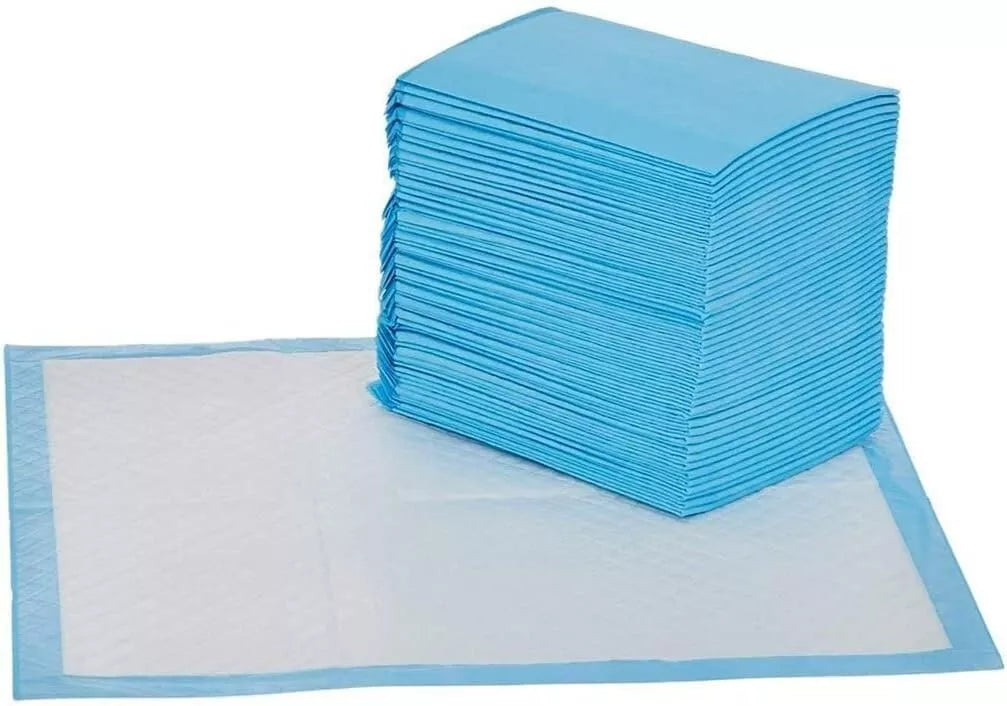 50 Pack Puppy Training Pads – Heavy Duty Super Absorbent Fast Drying Dog Toilet & Pee Pads