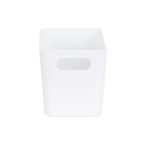 Plastic Storage Baskets Organiser Reusable Boxes Kitchen Bathroom Office Home