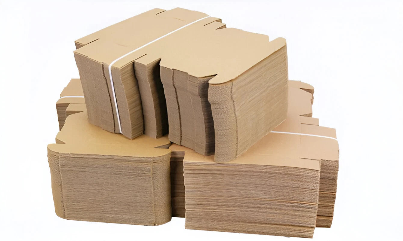 White Postal Cardboard Boxes Shipping Mailing Small Medium Parcel Packaging Gift