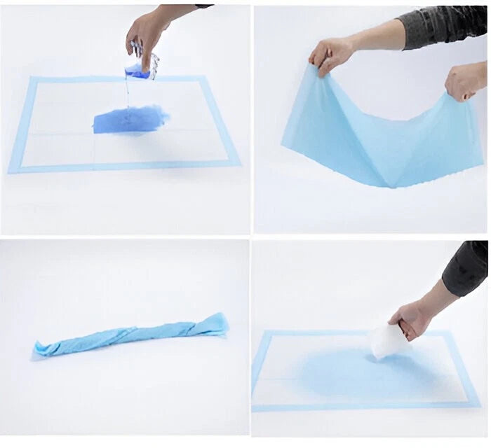 50 Disposable Incontinence Bed Pads Underpads Mattress Protectors Sheets 60 x 60