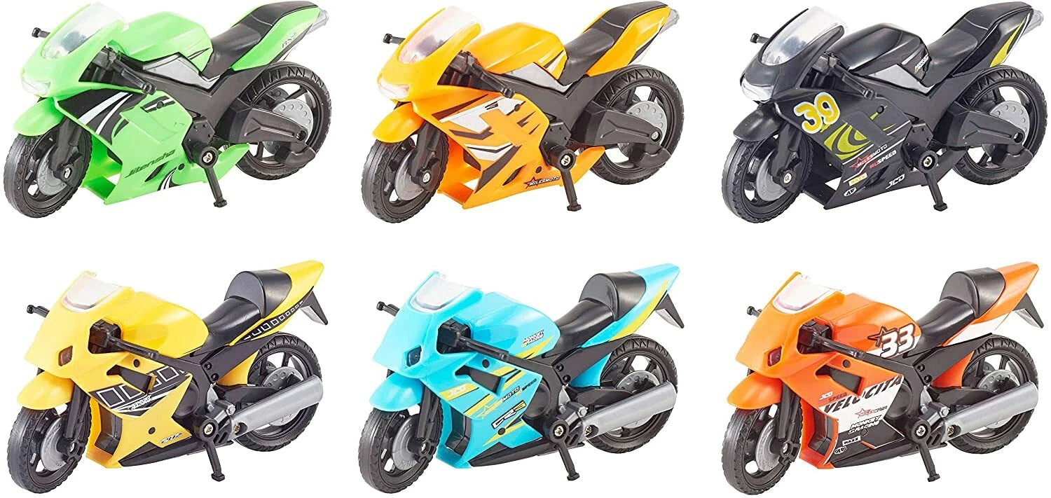 Teamsterz Speed Motorbike Motorcycle Toy Plastic Racing Bike Toys Boys Kids Gift