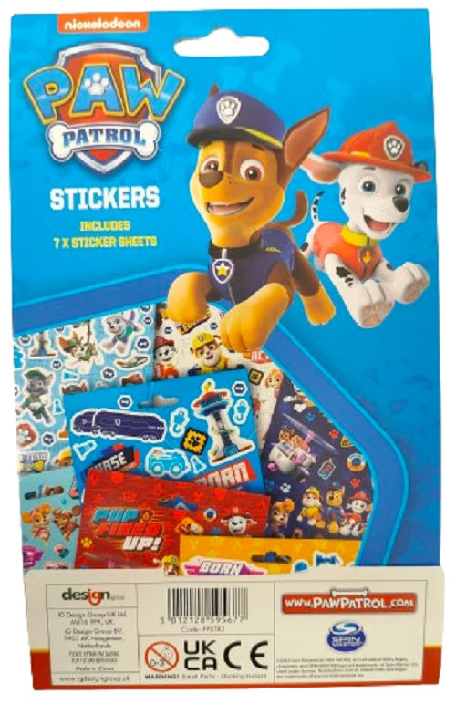 Over 500 PAW PATROL Kids Sticker Book Stickers Creative Fun Activity Stocking