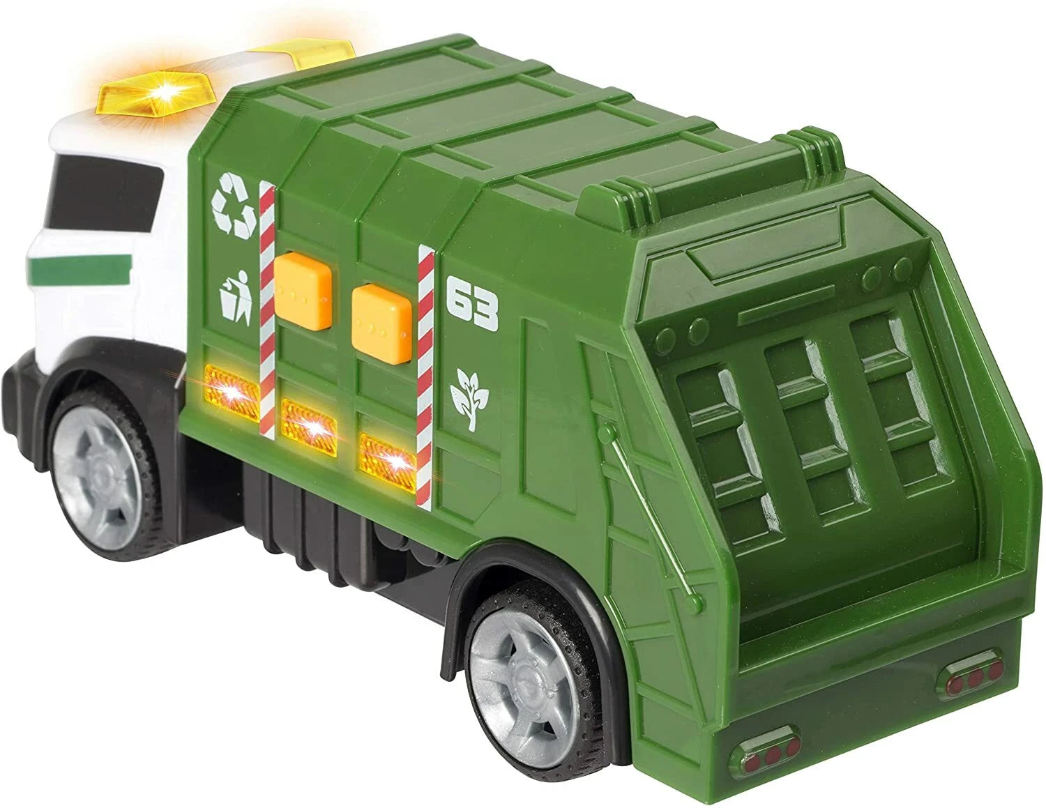 Teamsterz Small Garbage Truck Toy – Light & Sound Recycling Vehicle for Kids
