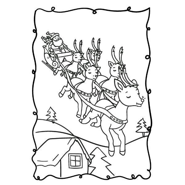 A4 Christmas Colouring Books For Kids Set of 2 Activity Book Festive Designs