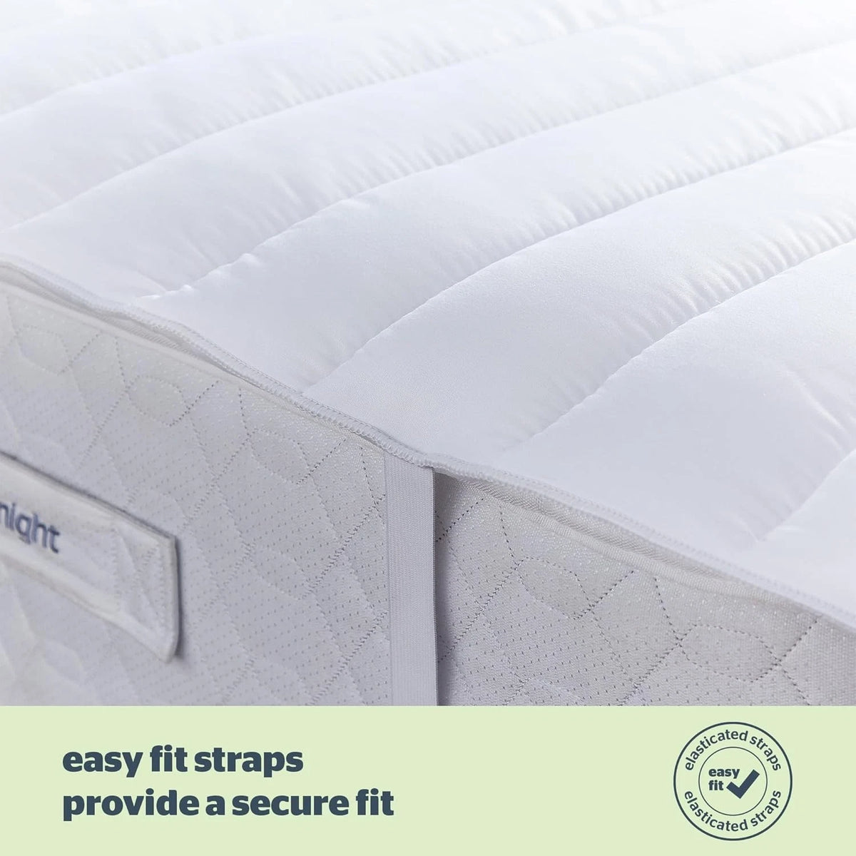 Silentnight Anti-Allergy Super King Mattress Topper Washable Thick Deep Mattress