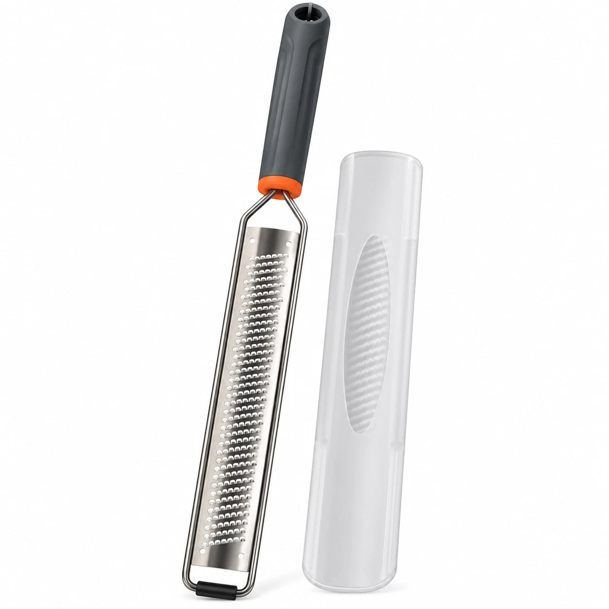 Hand Held Cheese & Lemon Zester Lime Ginger Grater Kitchen Tool Stainless Steel