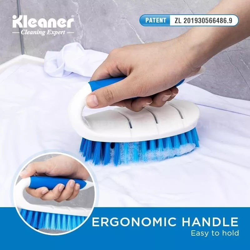 Pack of 2 Cleaning Brush for Bathroom Floor Sink Comfortable Grip Heavy Duty