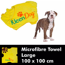 Load image into Gallery viewer, Microfibre Pet Towel Large Super Absorbent Soft Drying Bath Dog Cat Blanket Robe
