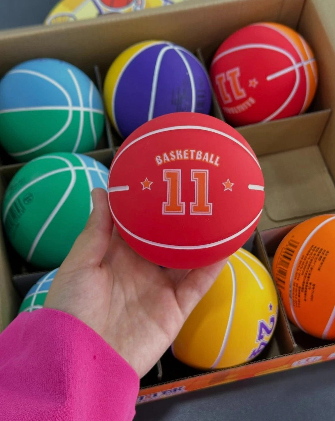 9cm Rubber Ball Hi Bounce Bouncing Indoor Outdoor Play Children Game Kids Toy UK