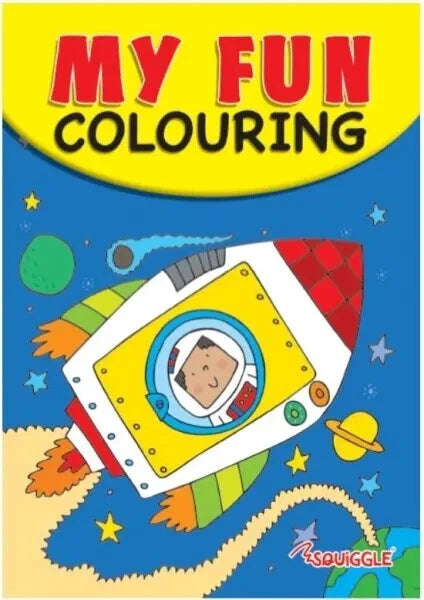 2pk A5 Colouring Book for Girls Boys Travel Size Childrens Books Fun Activity