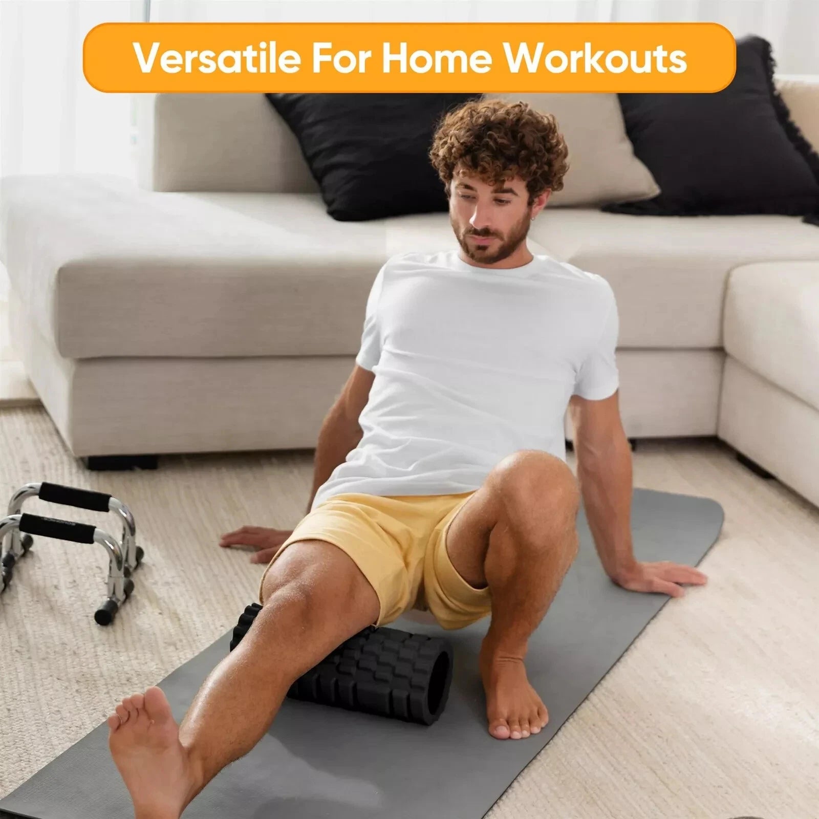 13" Exercise Foam Roller for Deep Tissue Muscle Therapy Massage Trigger Point