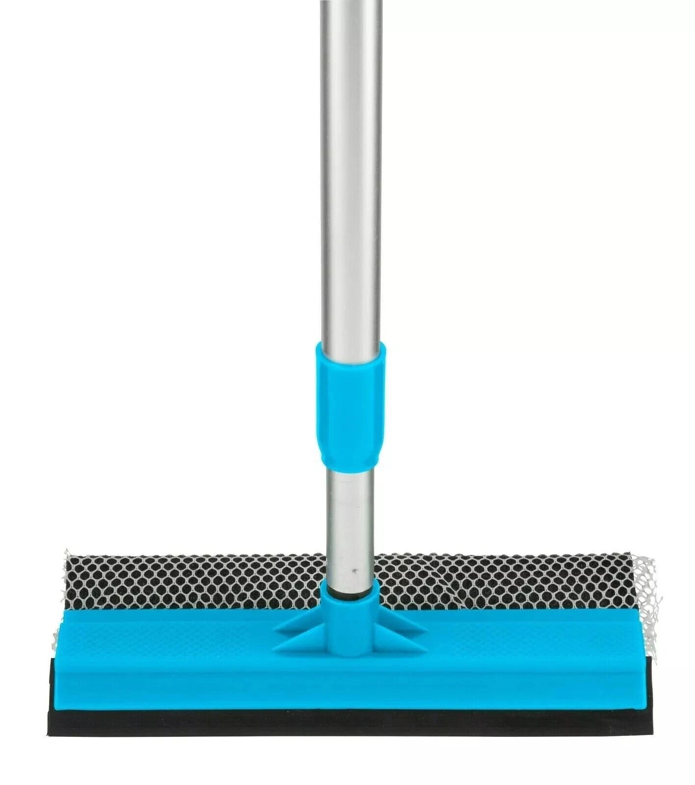 Extendable Window Squeegee Cleaning Equipment Glass Wiper Sponge Head 60-105cm