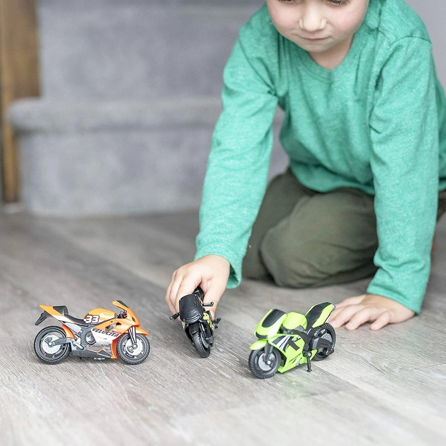 Teamsterz Speed Motorbike Motorcycle Toy Plastic Racing Bike Toys Boys Kids Gift