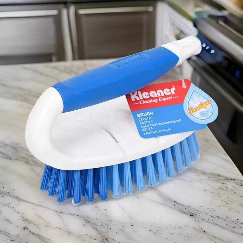 Pack of 2 Cleaning Brush for Bathroom Floor Sink Comfortable Grip Heavy Duty