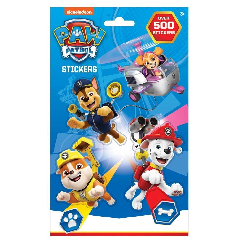Over 500 PAW PATROL Kids Sticker Book Stickers Creative Fun Activity Stocking