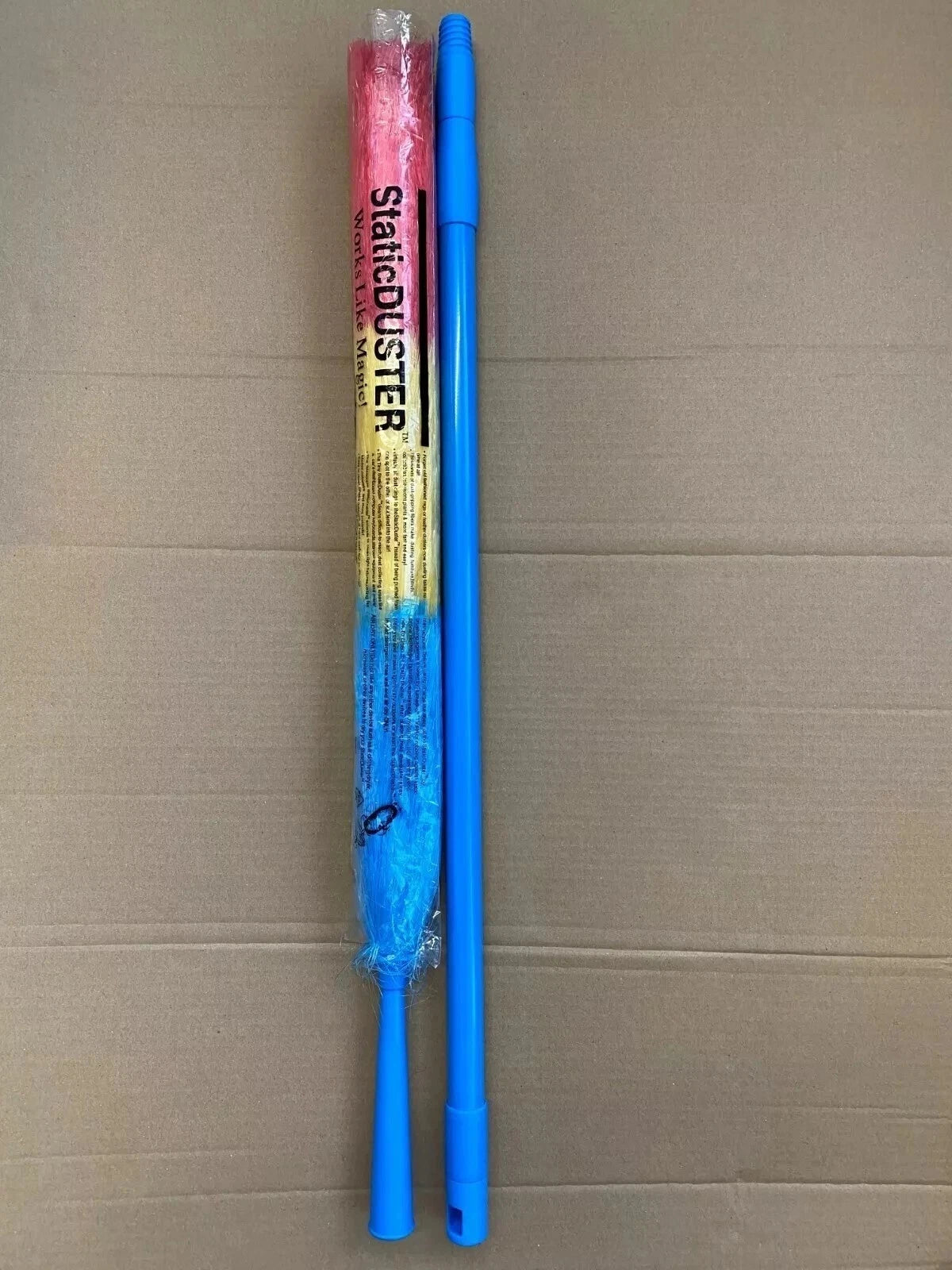 1.8M EXTENDABLE HANDLE TELESCOPIC DUSTER ANTI-STATIC FEATHER LONG HYGIENIC BRUSH
