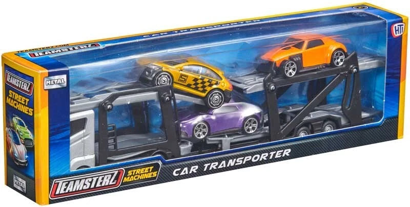 Teamsterz Car Transporter Truck Vehicle Toy DieCast Playset Boys Kids Gift 3+
