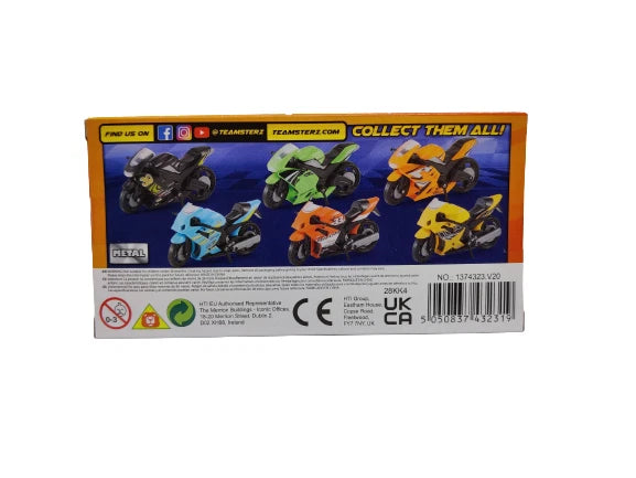 Teamsterz Speed Motorbike Motorcycle Toy Plastic Racing Bike Toys Boys Kids Gift
