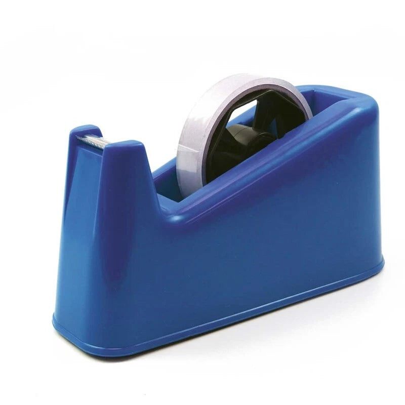 Heavy Duty Desktop Tape Dispenser – Weighted Adhesive Tape Holder for Office, School & Home Use