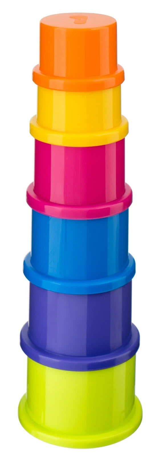 6pcs Stacking Cups Baby Toddler Toys Colourful Building Blocks Nesting Sorting