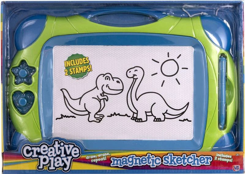 Kids Writing Drawing Board Magic Writer Magnetic Slate Doodle Pad Toy Gift