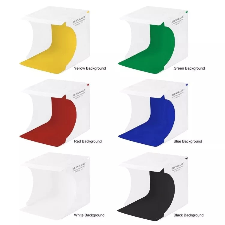 Portable Photo Studio Light Box – Foldable Photography Shooting Tent with Backdrop