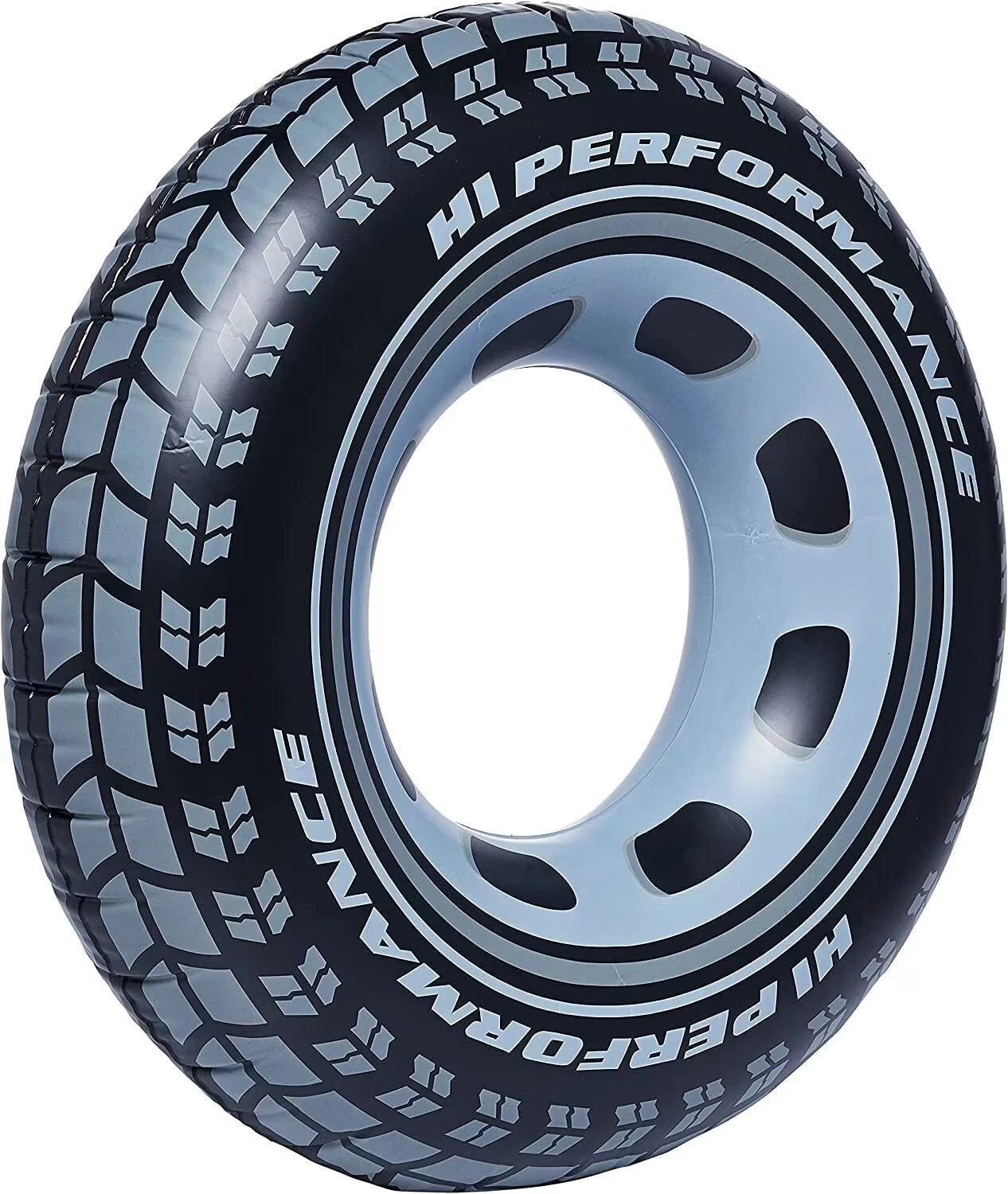 Inflatable Monster Truck Tyre Swim Ring Tube Pool Float Swimming Boys Toys Lilo