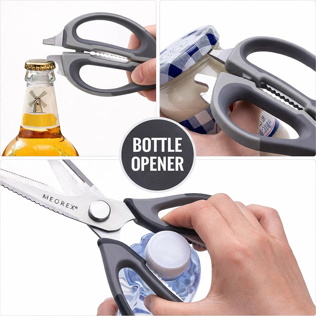 Kitchen Scissors Heavy Duty Stainless Steel Sharp Shears Multi Purpose Meat Fish