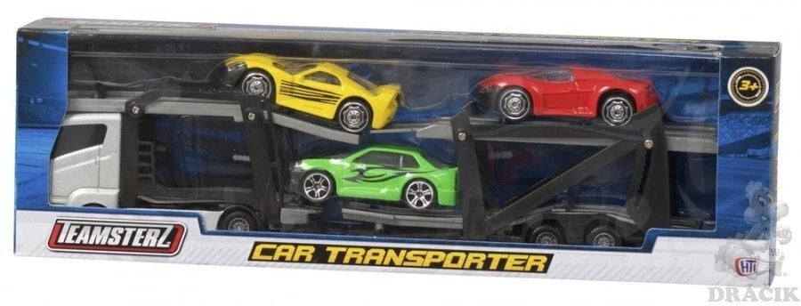 Teamsterz Car Transporter Truck Vehicle Toy DieCast Playset Boys Kids Gift 3+