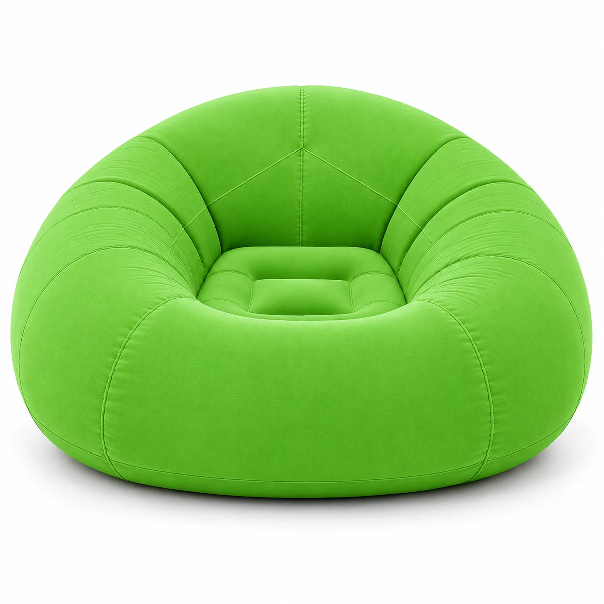 Inflatable Sofa Single Seater Bean Bag For Camping Indoor Blow up Chair Lounger