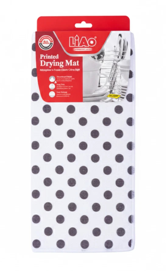 Microfibre Dish Drying Mats Kitchen Drainer Absorbent Non Slip Cutlery Sink