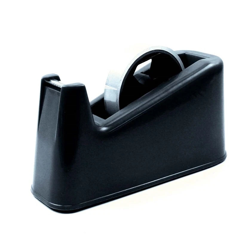 Heavy Duty Desktop Tape Dispenser – Weighted Adhesive Tape Holder for Office, School & Home Use