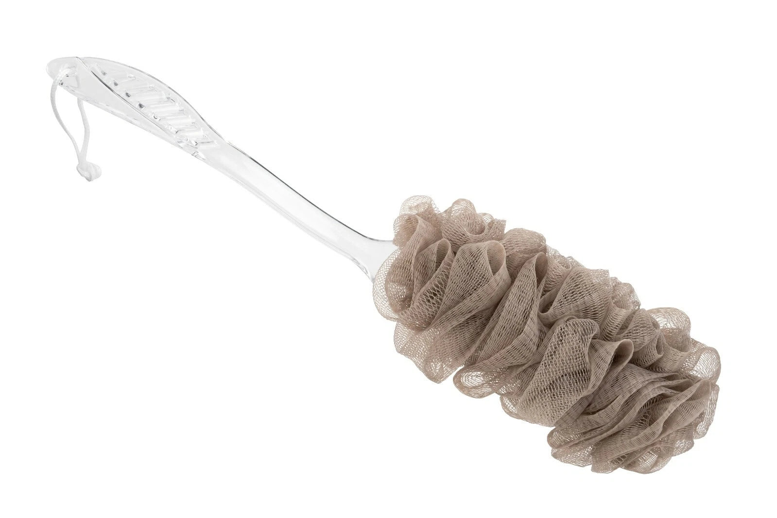 Long Handle Bath Brush & Mesh Sponge – Back Scrubber Body Wash Shower Loofah for Exfoliating & Cleansing
