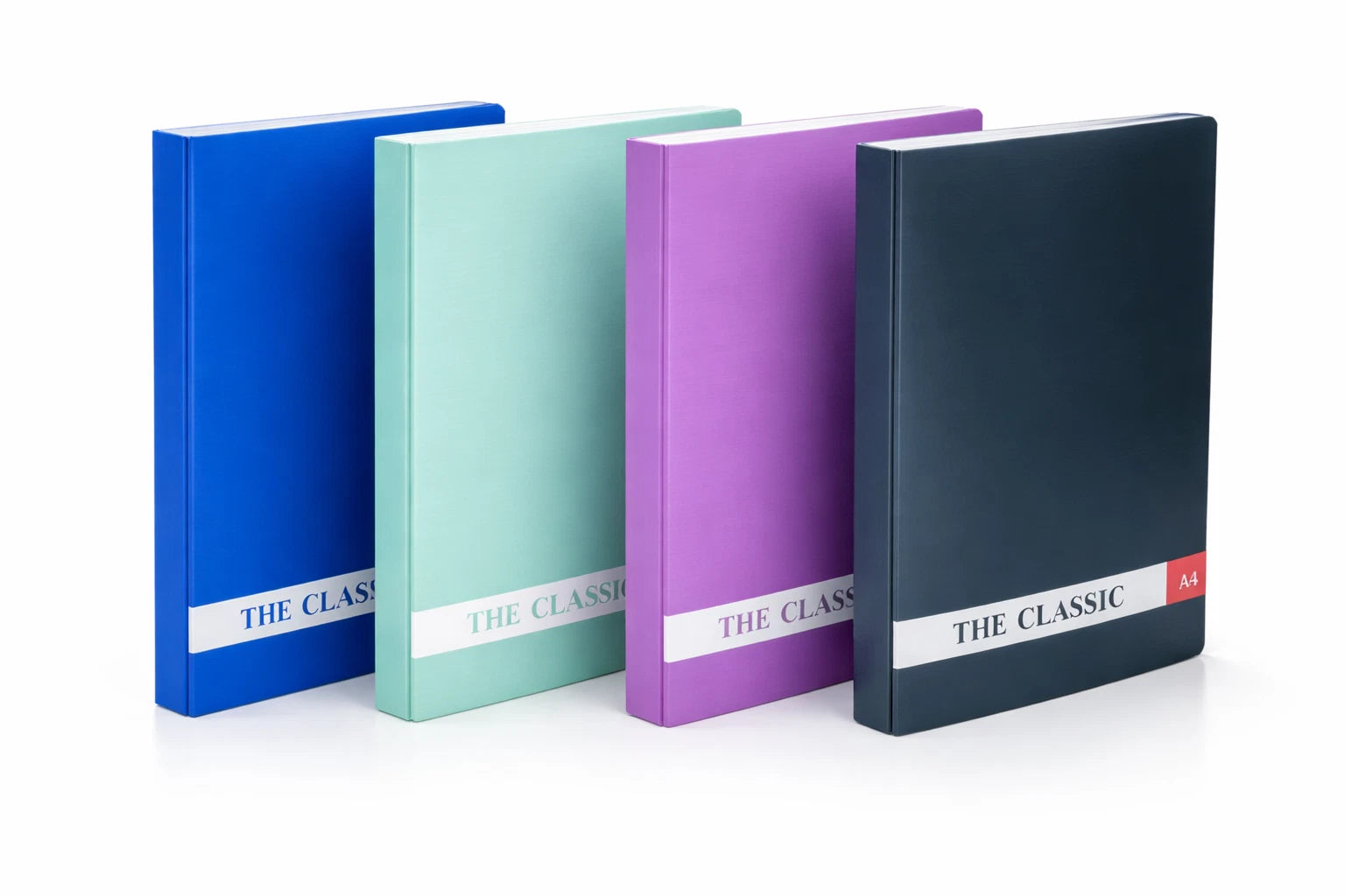 A4 Clip File Document Folder – Paper Storage Organiser Binder for Office, School & Home