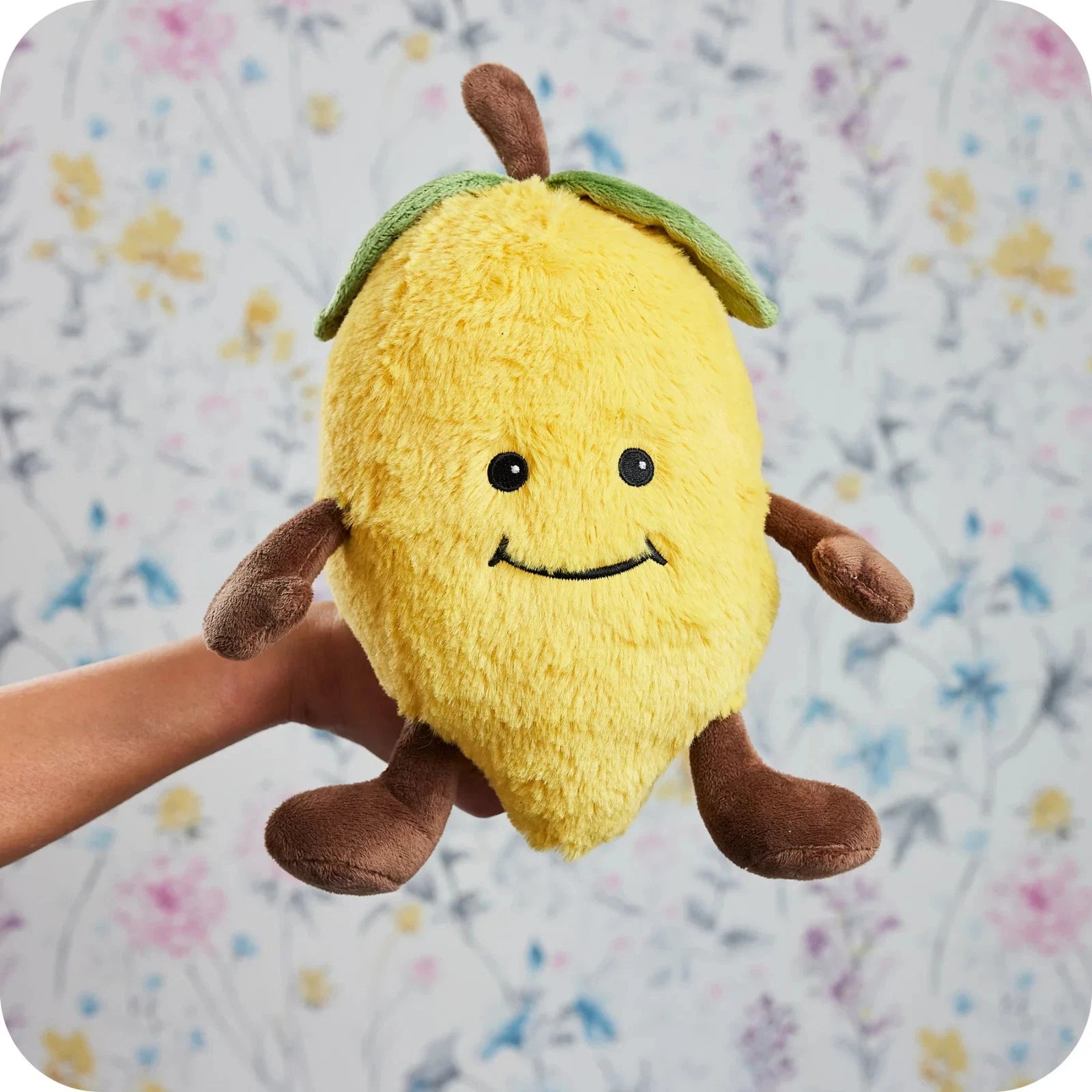 Large Plush Soft Toy Cuddly Cute LEMON Stuffed Teddy Girls Boys Birthday Gift
