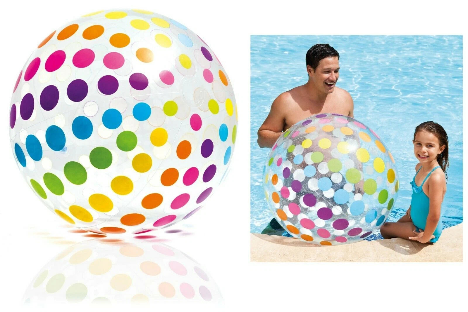 Inflatable Pool Floats Ride On Kids Adults Swim Rings Toys Beach Ball Summer Fun