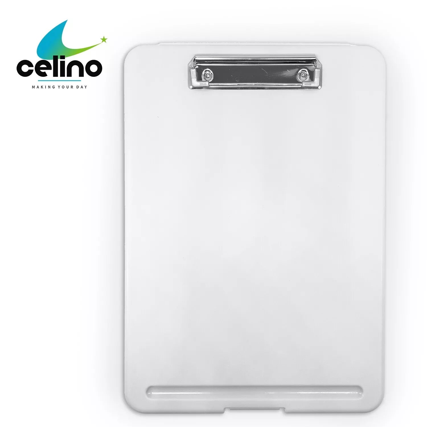 A4 Clipboard with Storage Box – Durable Plastic Document Folder File Organizer | Writing Pad & Filing Clipboard for Office, School & Exams