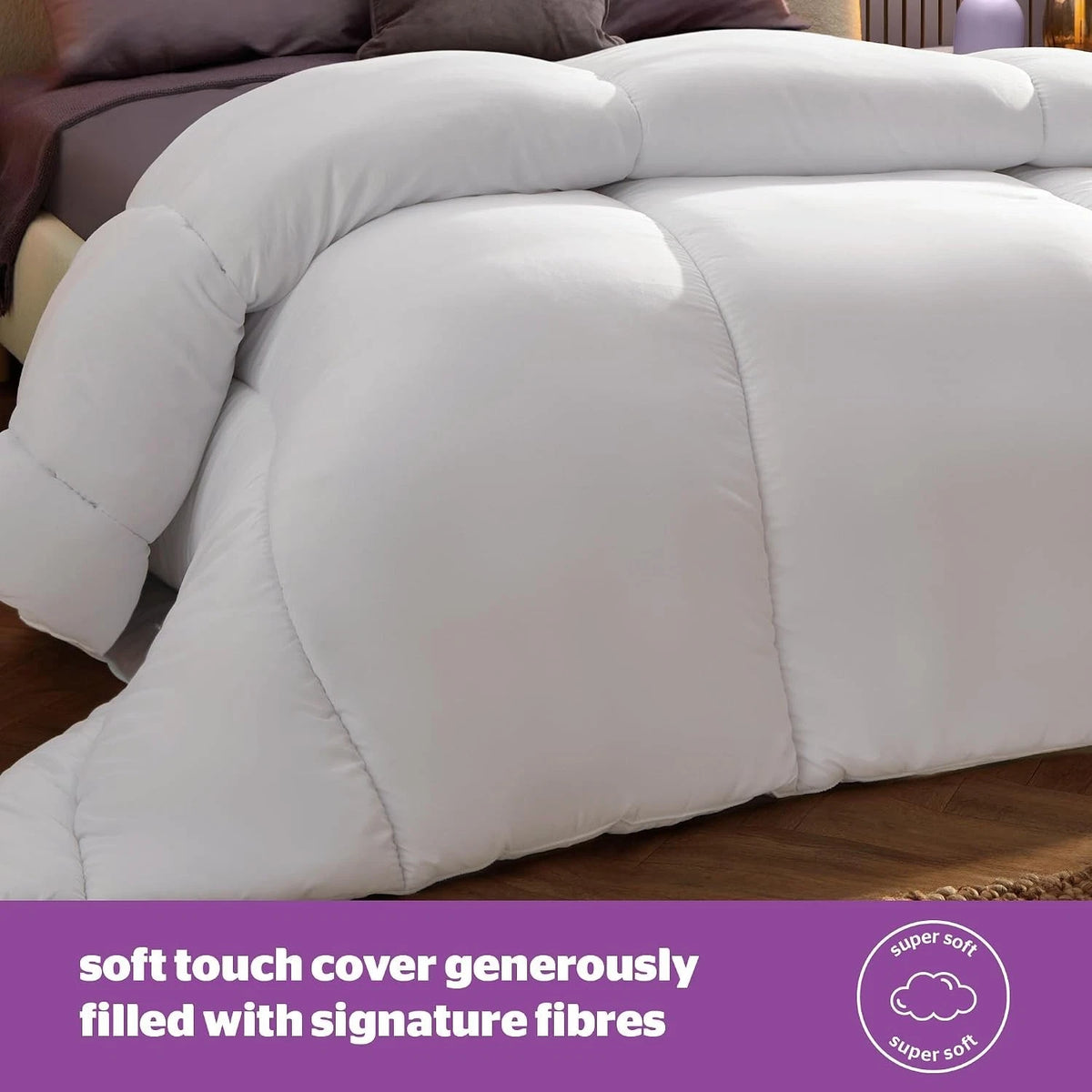 Silentnight Deep Sleep Duvet 10.5 Tog King Size All Seasons Warm Soft Cosy
