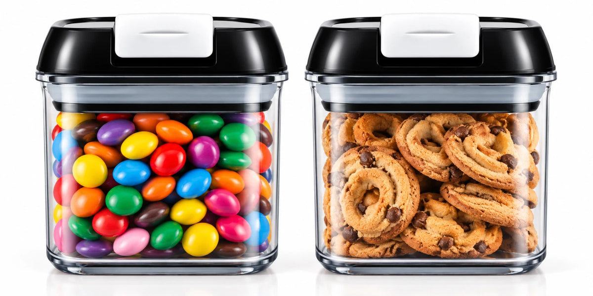 7 Pcs Food Storage Containers with Lids Airtight BPA Free Plastic Set Stackable