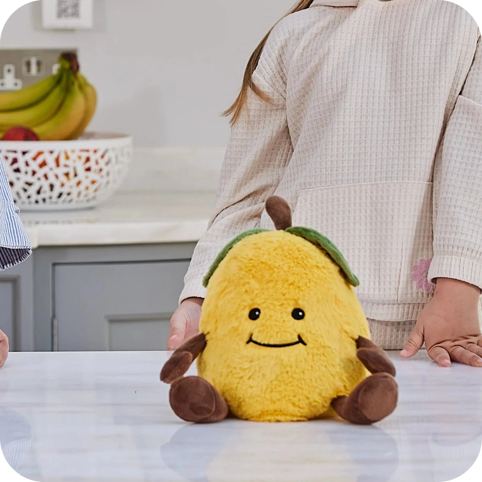 Large Plush Soft Toy Cuddly Cute LEMON Stuffed Teddy Girls Boys Birthday Gift