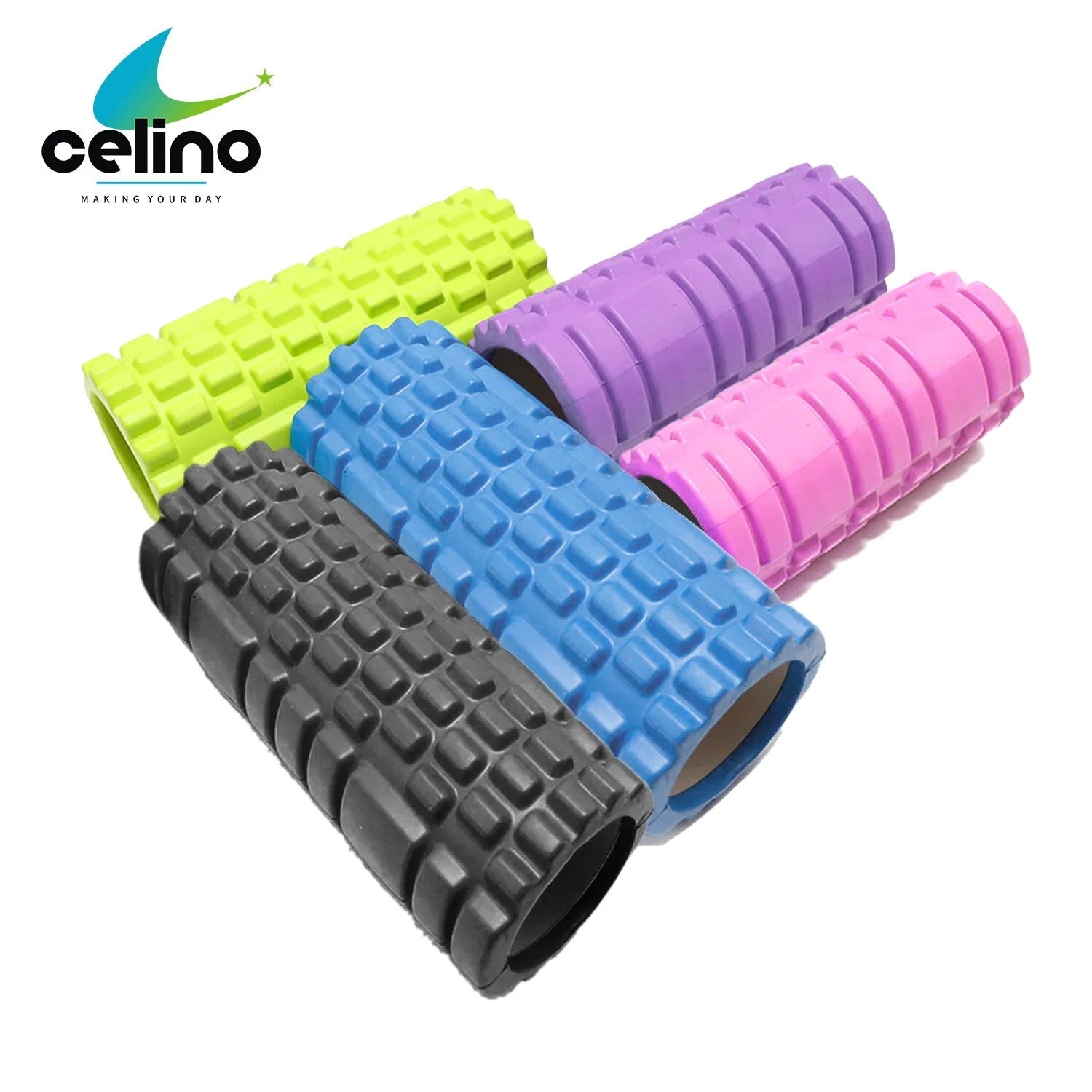 13" Exercise Foam Roller for Deep Tissue Muscle Therapy Massage Trigger Point