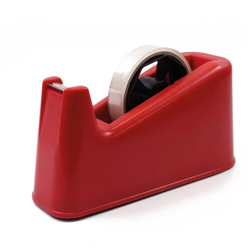 Heavy Duty Desktop Tape Dispenser – Weighted Adhesive Tape Holder for Office, School & Home Use