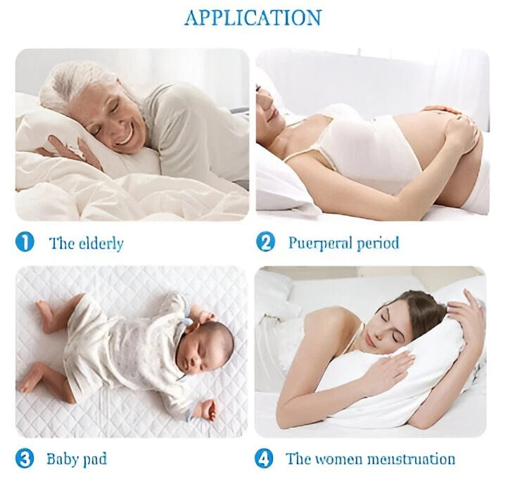 50 Disposable Incontinence Bed Pads Underpads Mattress Protectors Sheets 60 x 60