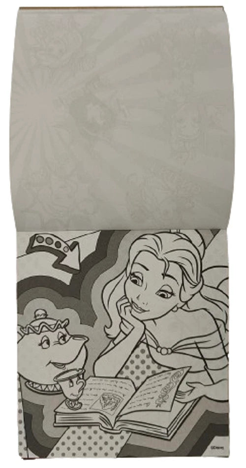 Disney Princess Carry Along Colouring Set Kids Travel Activity Book Party Bag