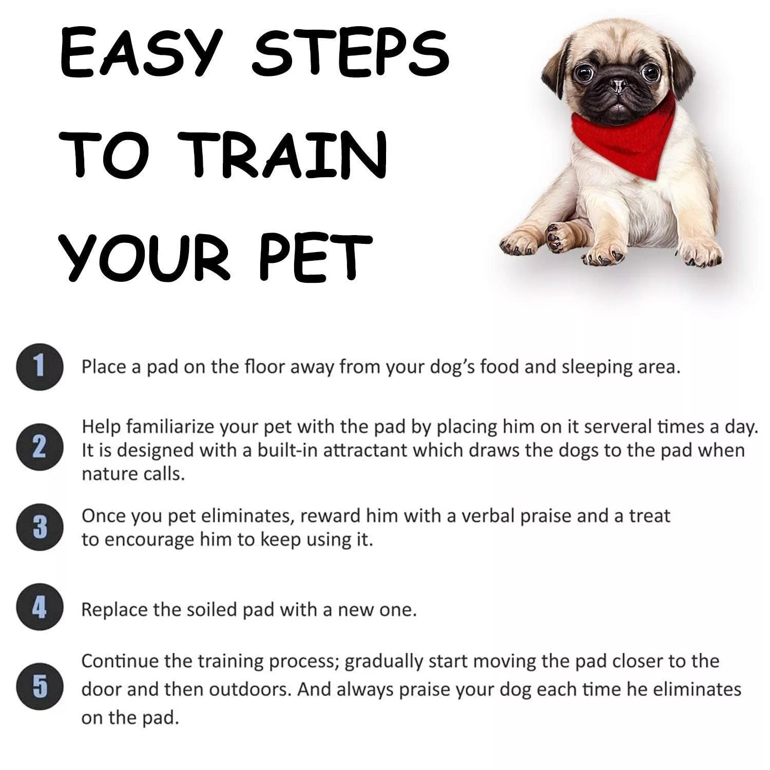 50 Pack Puppy Training Pads – Heavy Duty Super Absorbent Fast Drying Dog Toilet & Pee Pads