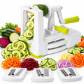 5 Blades Vegetable Spiralizer Slicer Zucchini Noodle Pasta Spaghetti Maker NEW