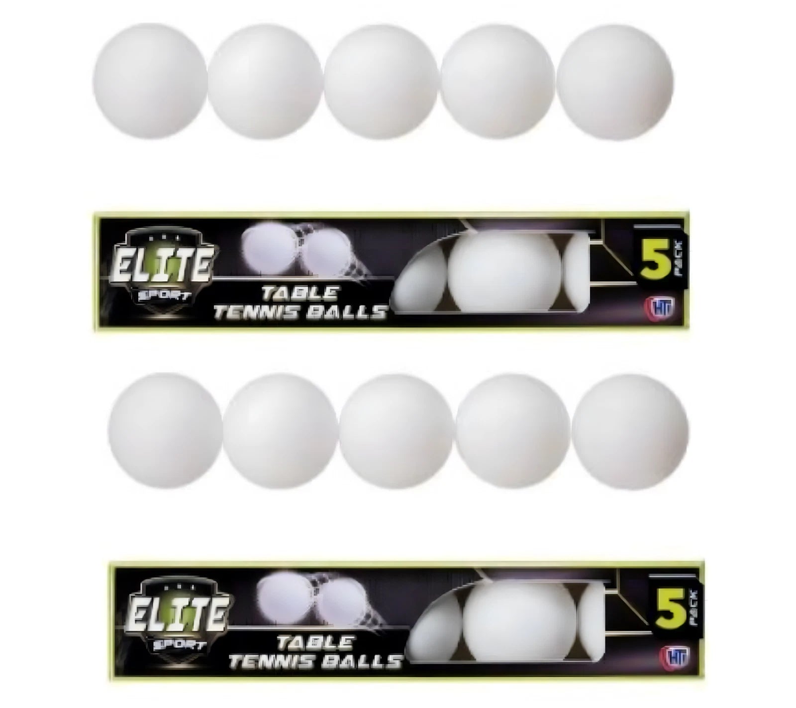 10 Table Tennis Balls White Ping Pong White Sport Training Practice