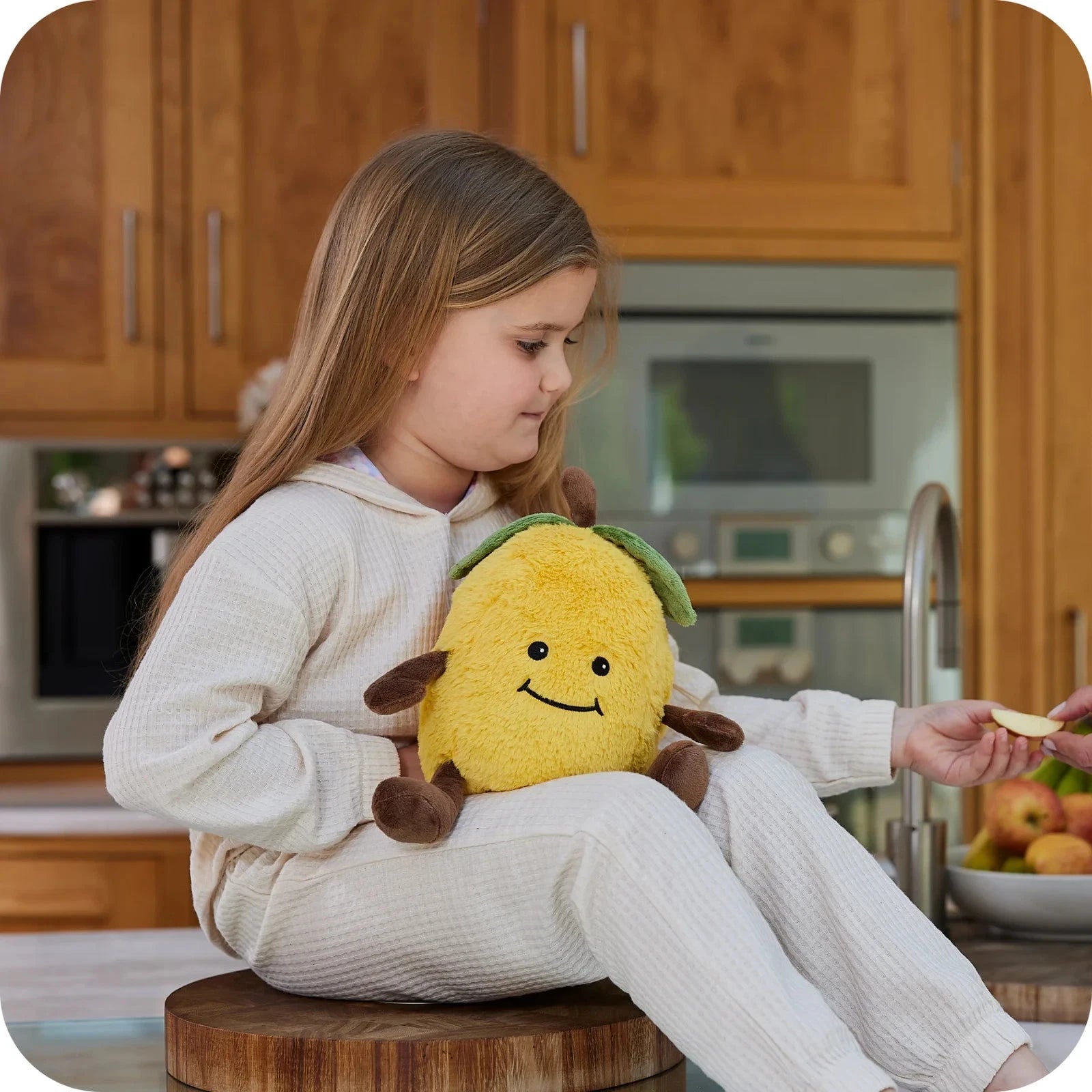 Large Plush Soft Toy Cuddly Cute LEMON Stuffed Teddy Girls Boys Birthday Gift